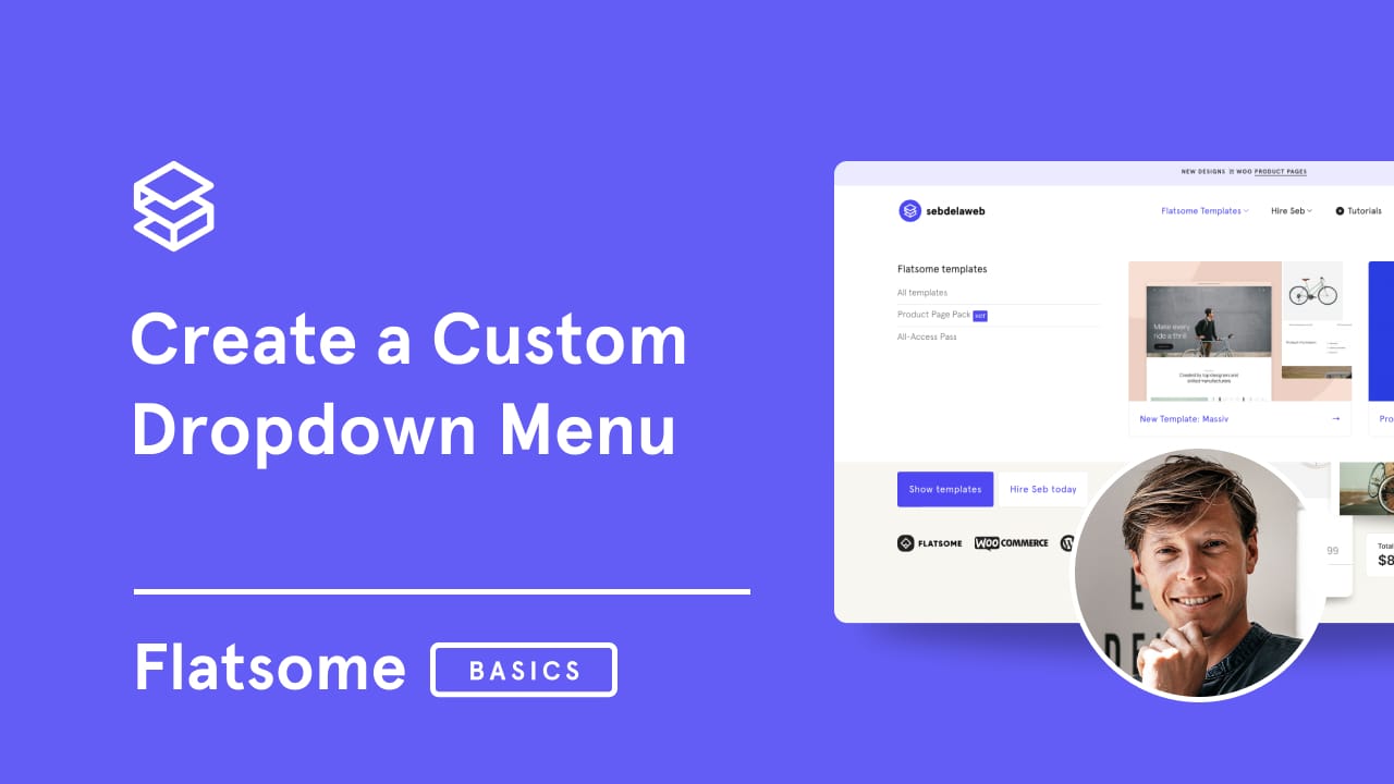 Create a Custom Dropdown with Flatsome Theme