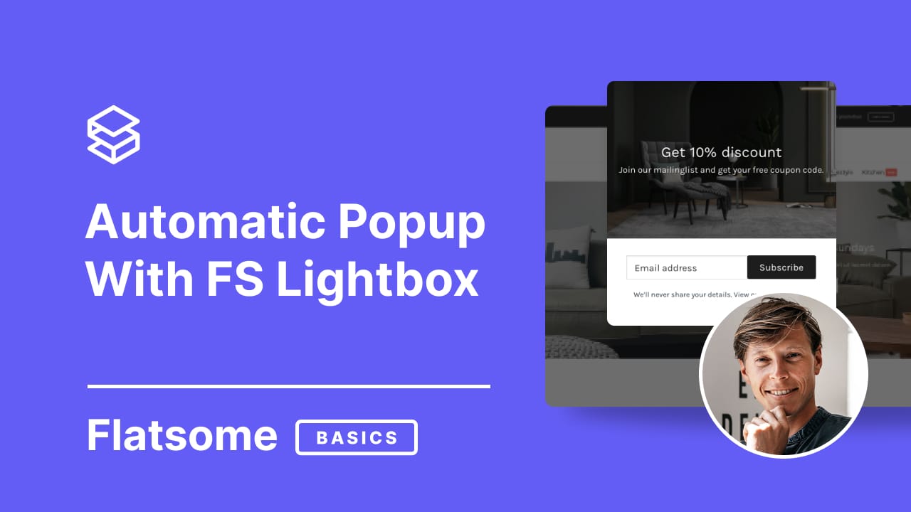 Automatic Popup with Lightbox in Flatsome Theme