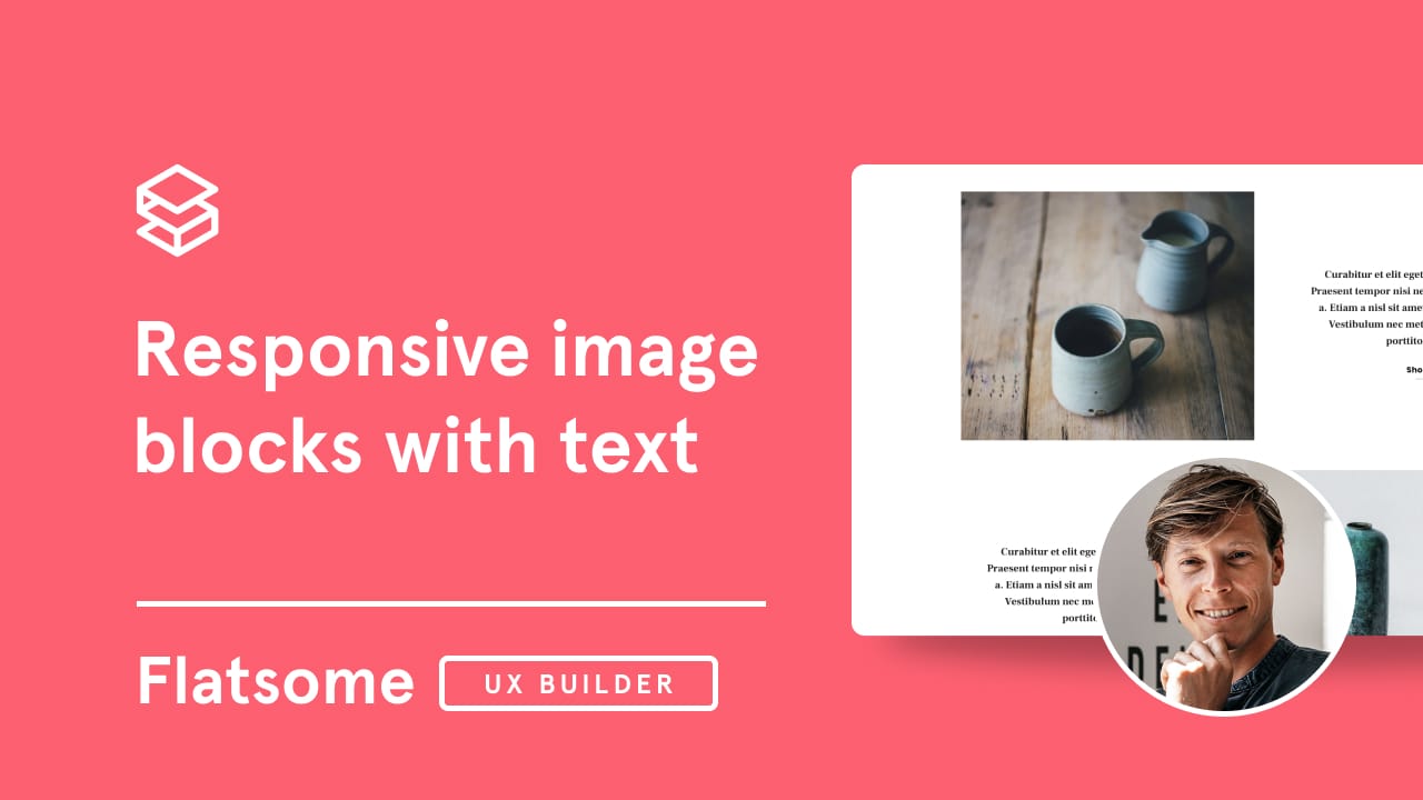 Creating Responsive Image Blocks with Text in Flatsome Theme