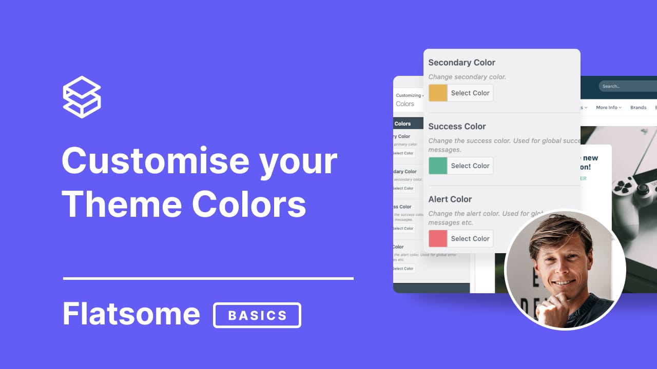 Customise your colors in Flatsome Theme
