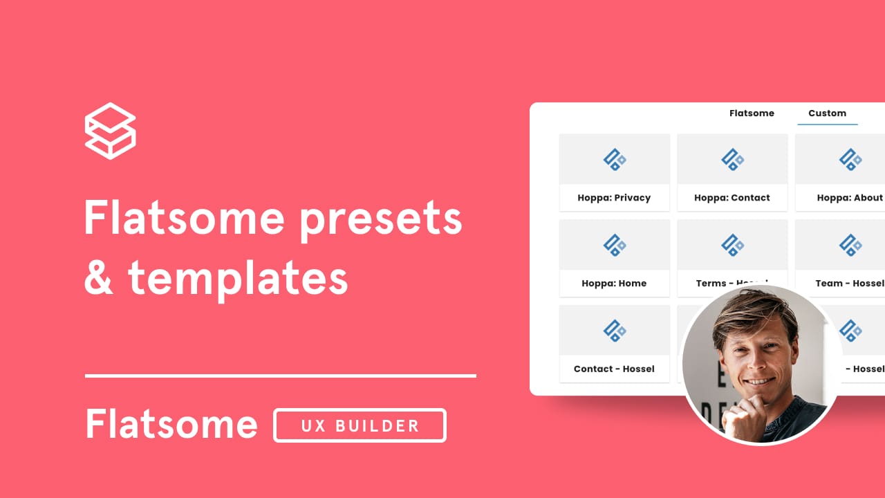 How to use Presets & Templates in Flatsome Theme