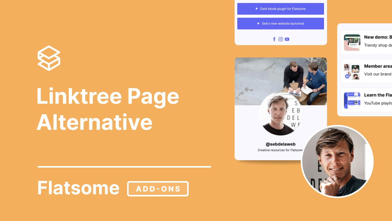 Linktree alternative for Flatsome Theme